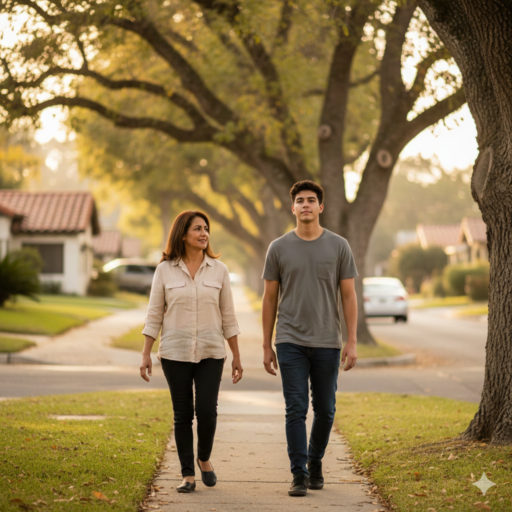 La diferencia entre acompañar y controlar a un ser querido